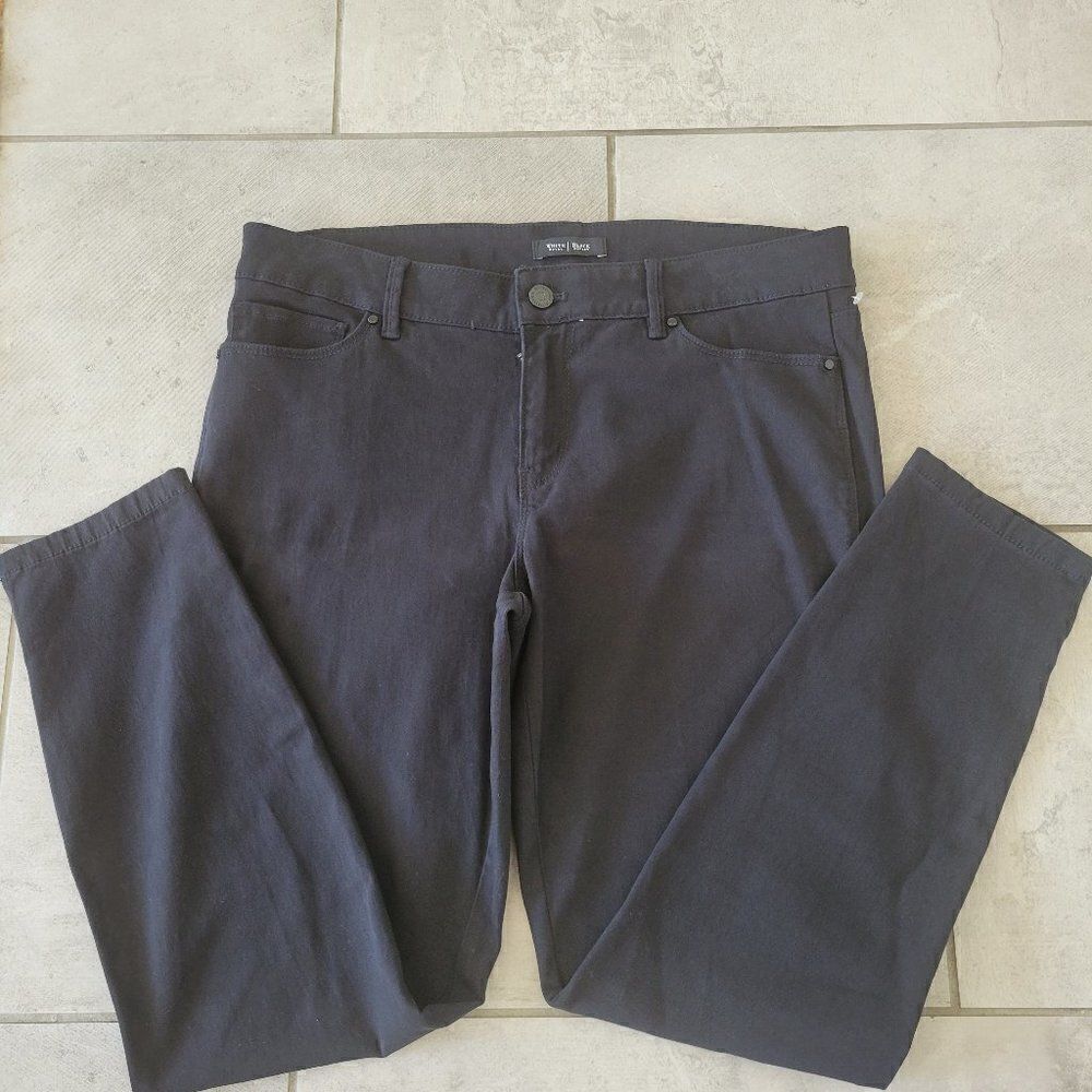 White House Black Market black cotton pants size 10‎